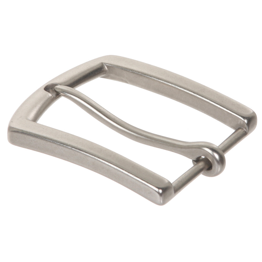 1 1/2&Prime; (38 mm) Nickel Free Single Prong Rectangular Belt Buckle