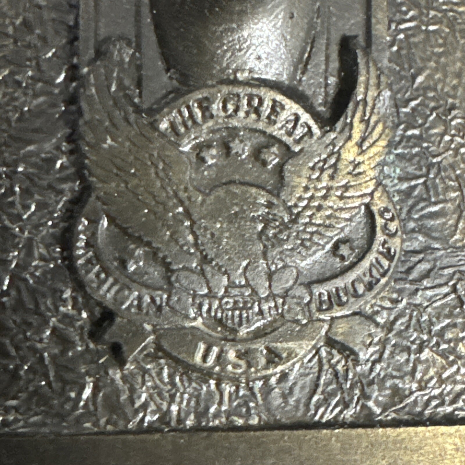 Belt Buckle Southern Outdoors Deer Bass Fish Duck Gold Limited Edition Vintage