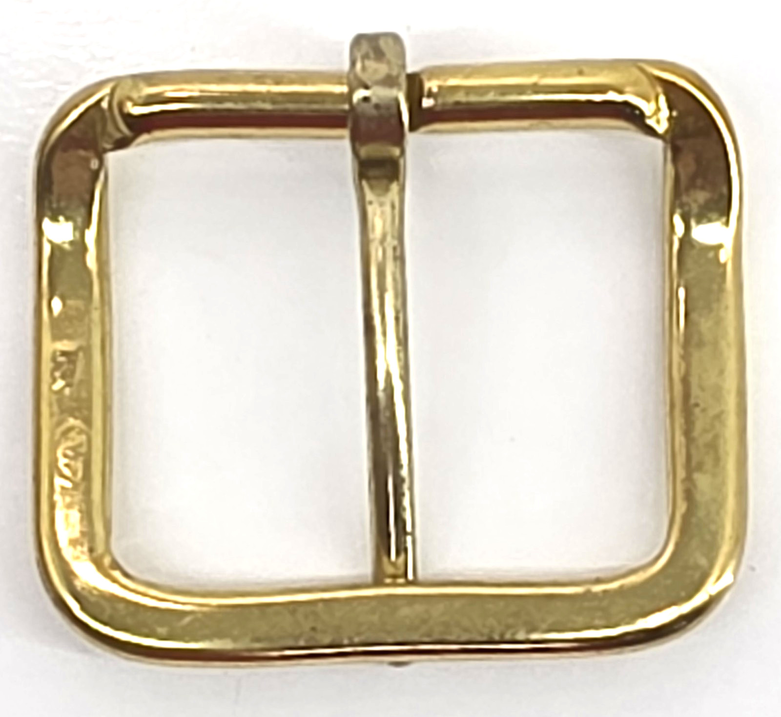 Lot of 6 Round Edge Square Single Prong Replacement Belt Buckle fits 1-3/4&Prime;
