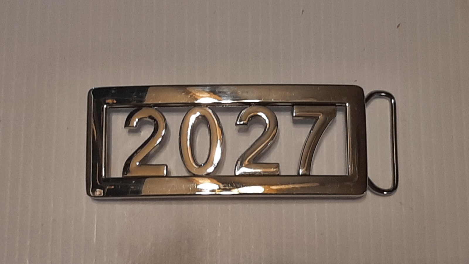 (Happy New Year) 2027 CUSTOM Belt Buckle-Put ANY LETTERS &/OR NUMBERS on Buckle