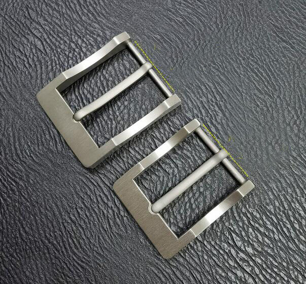 Pure Titanium Anti-Allergy Pin Buckle EDC Belt Buckle for 34mm/39mm Belt Tool