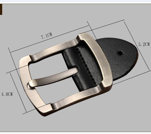 New Top Quality Alloy Mens Belt Buckle Pin Buckle for Wide 1.5&Prime;(3.8cm) Leather