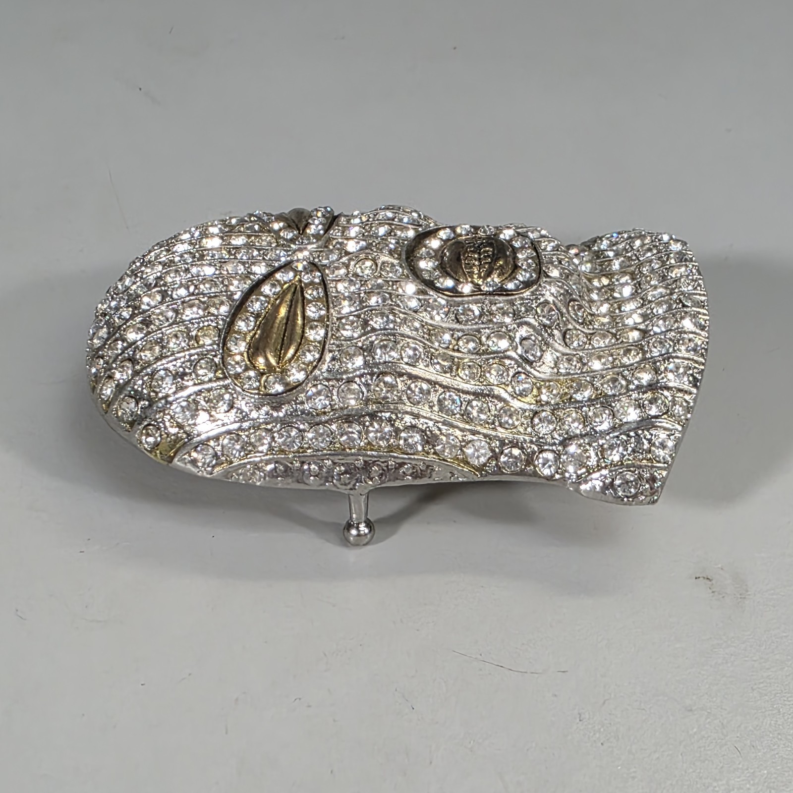 Goon Hip Hop Style Rhinestones Metal Fashion Gold Men&rsquo;s Belt Buckle