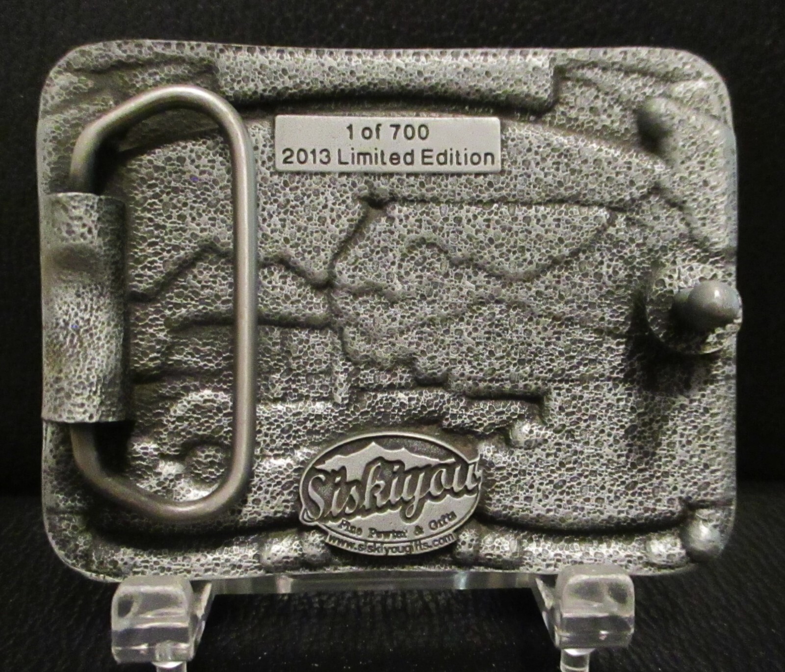 Rocky Mountain Brake Rock Drill Truck 2013 Pewter Belt Buckle Casper WY Elko NV
