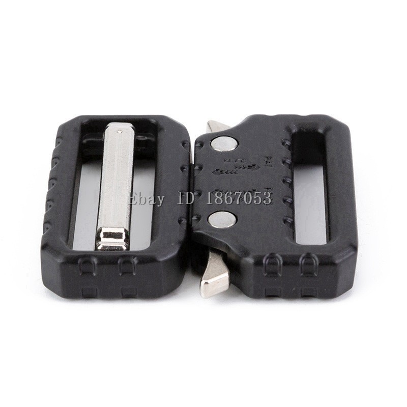 Quick Release Belt Buckle Metal 25mm 38mm Tactical Web Belt Outdoor Hunting Gear