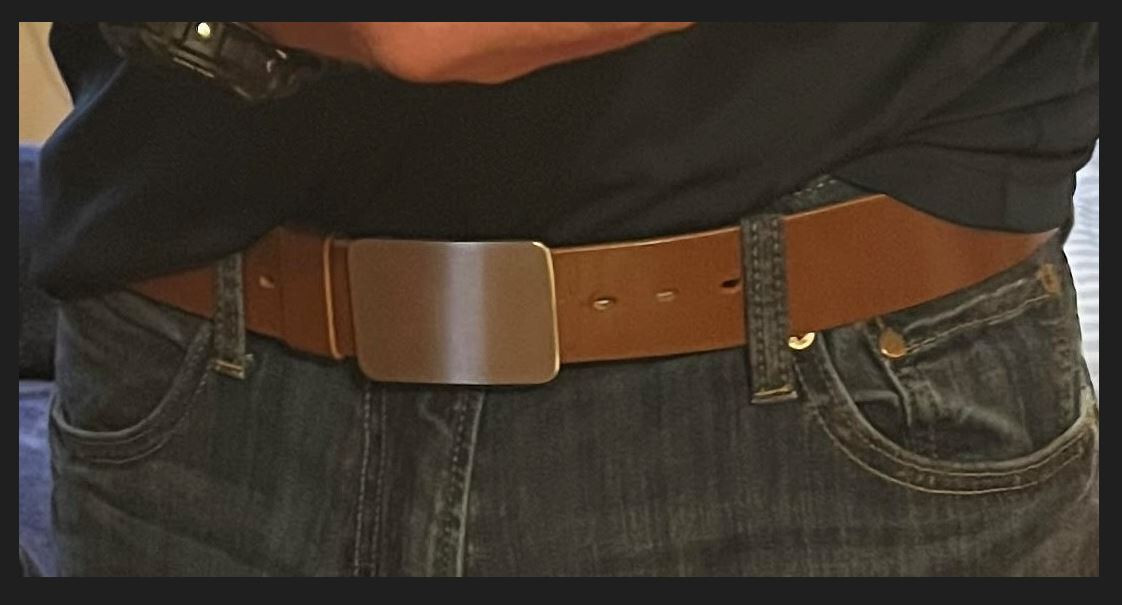 Buckle ONLY. Quality item for 1.5&Prime; belt. Perfect for DIY engraving etching!