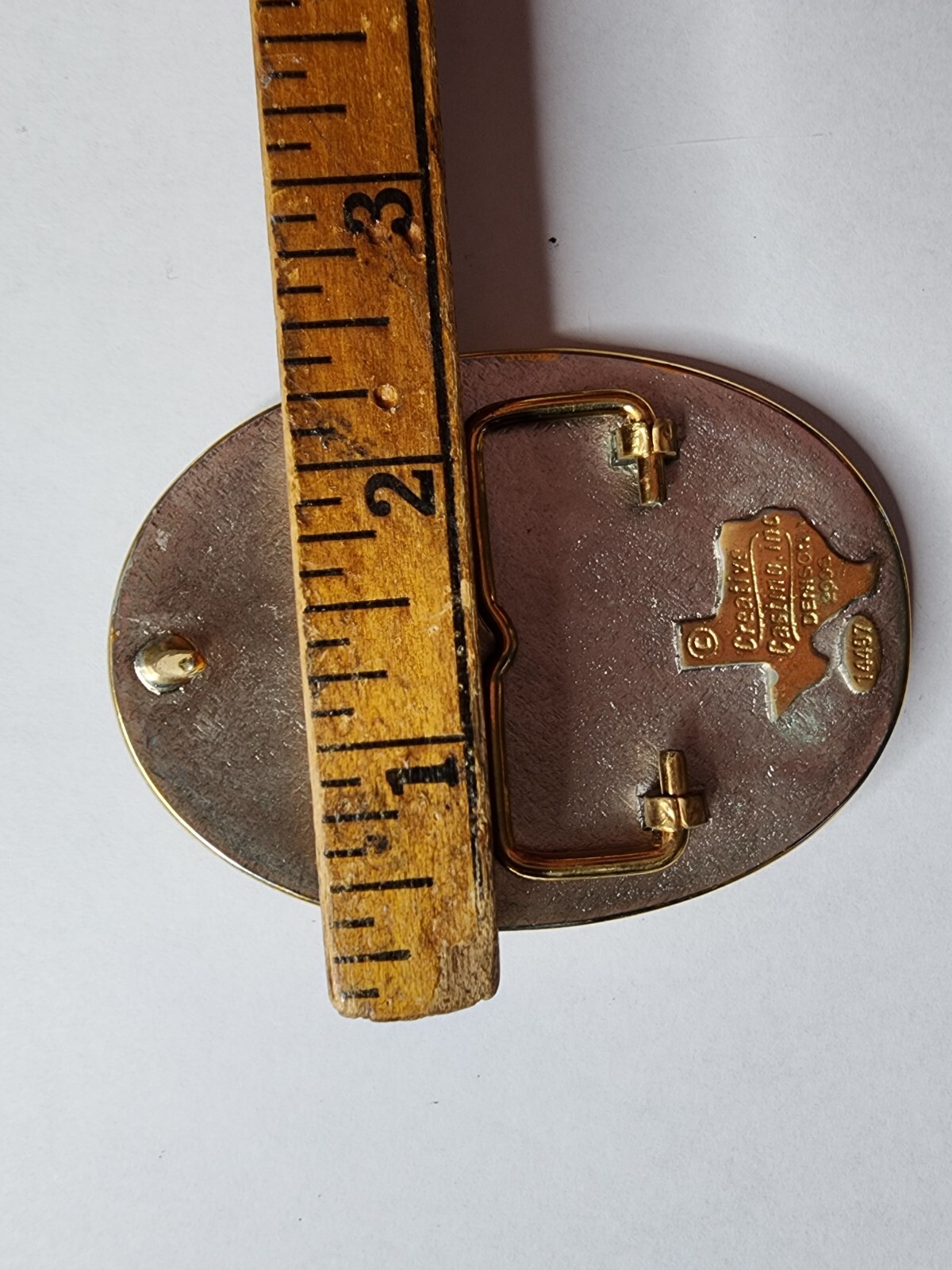 Cheyenne Trap Club Champion VTG Trophy Belt Buckle Tri State Handicap