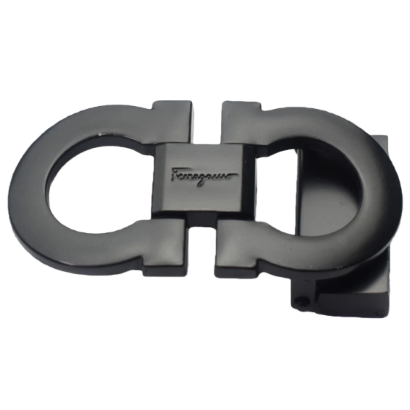 Dark Silver Ferragamo Classic Gancici Belt Buckle For 34-35mm leather strap