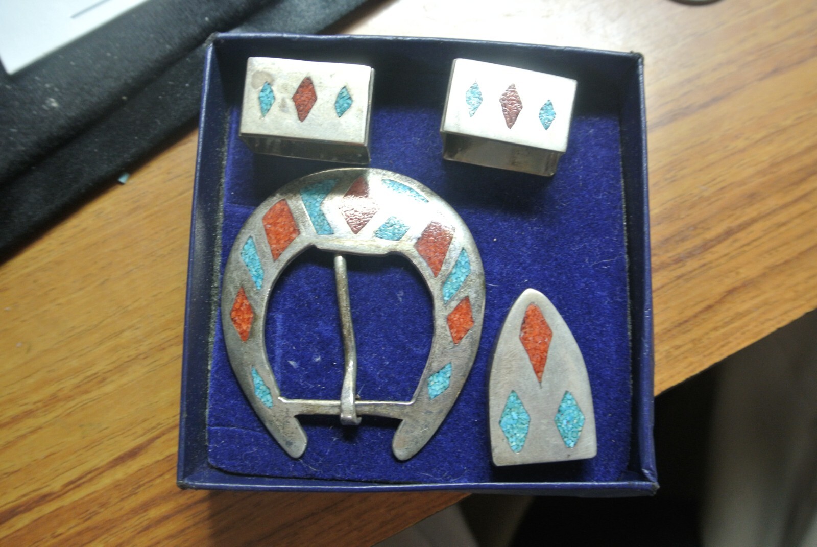 Sterling silver 925 TIPS, BUCKLE, AND SLIDES, made in U.S.A.