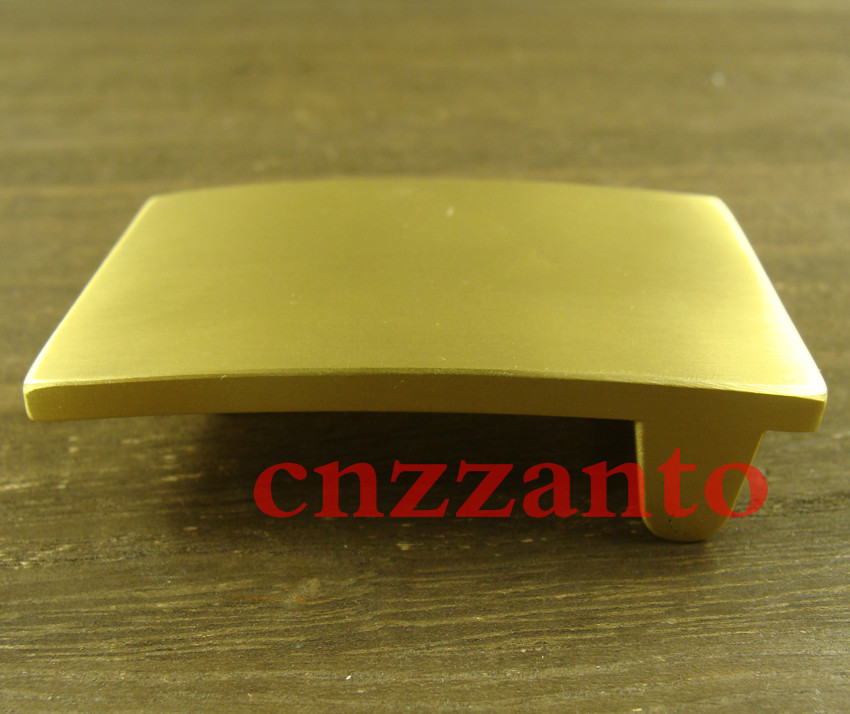 Solid Brass Belt Buckles rectangle plain Plate Classical for 38mm belt Z154B