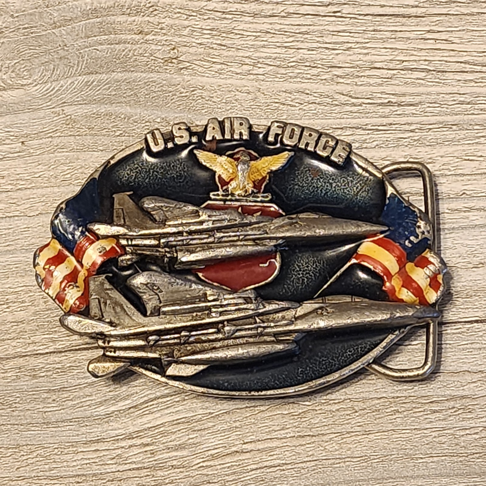 Choice – Vintage Belt Buckle; NRA; Operation Desert Storm; Vietnam; Hunting