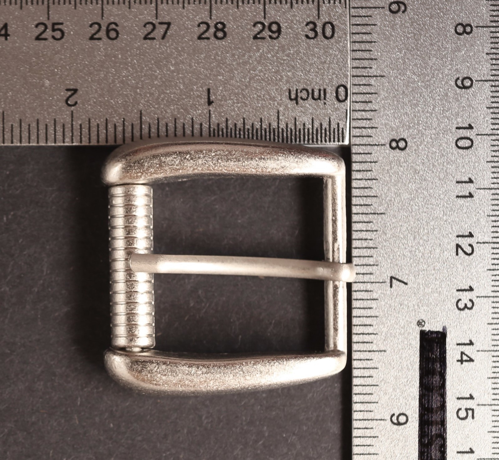 1 1/4 inch(30mm) Buckle(#160A) Roller Pin Metal Gray Color New