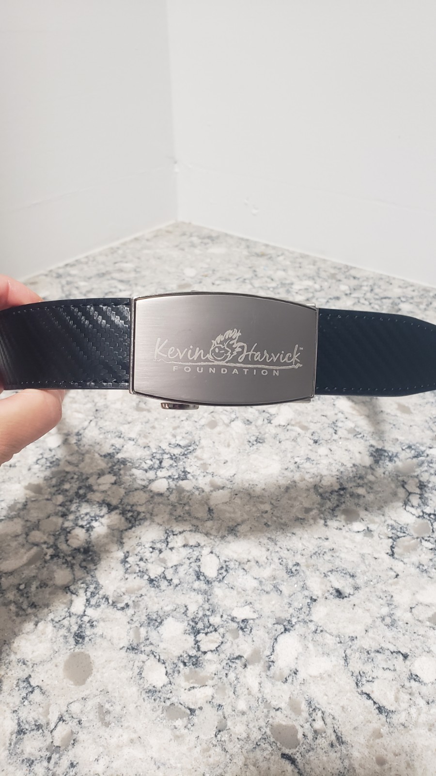 Nexbelt Kevin Harvick Foundation Ratchet Belt With Silver-tone Buckle