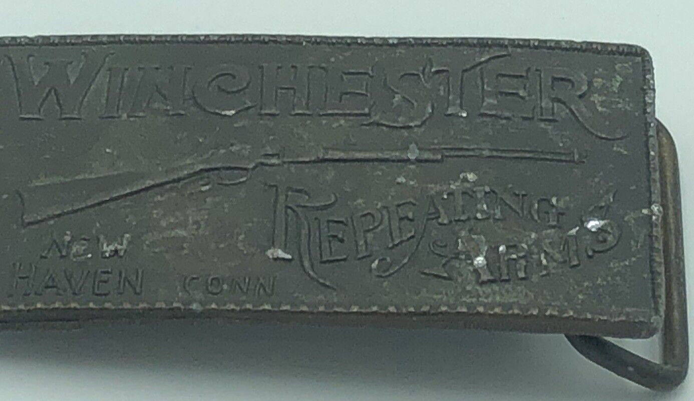 Winchester Repeating Arms Belt Buckle 2.25×3.75 New Haven