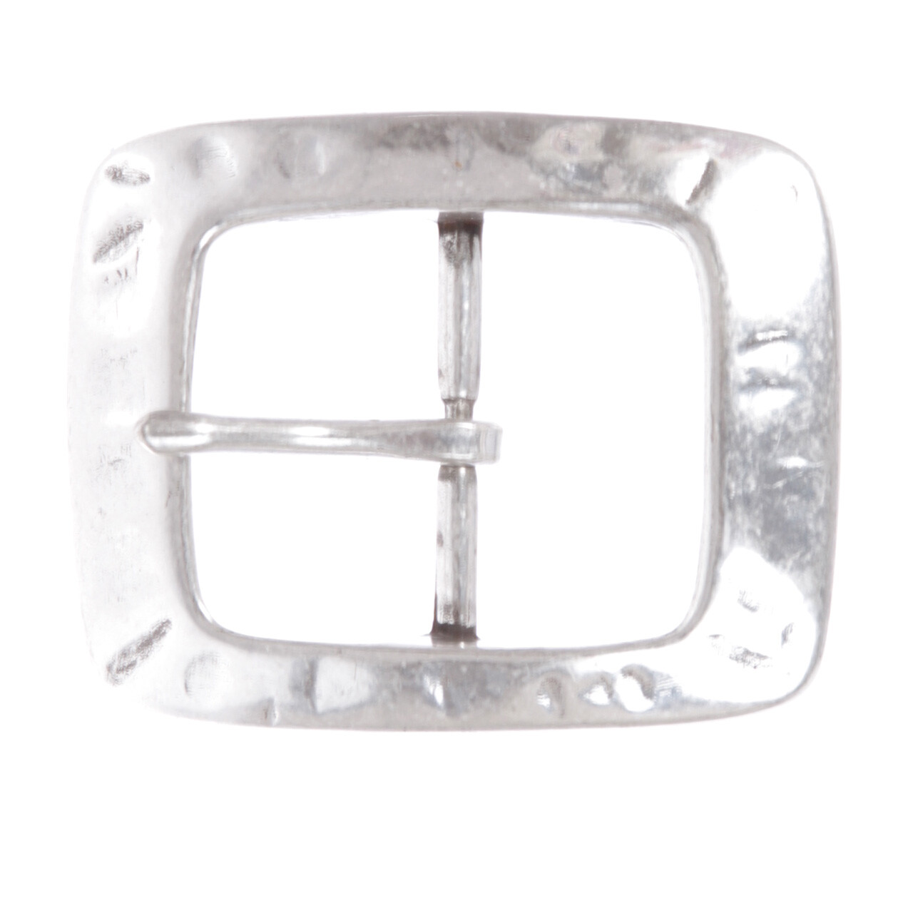 1 1/2&Prime; (39 mm) Nickel Free Center Bar Single Prong Rectangular Belt Buckle
