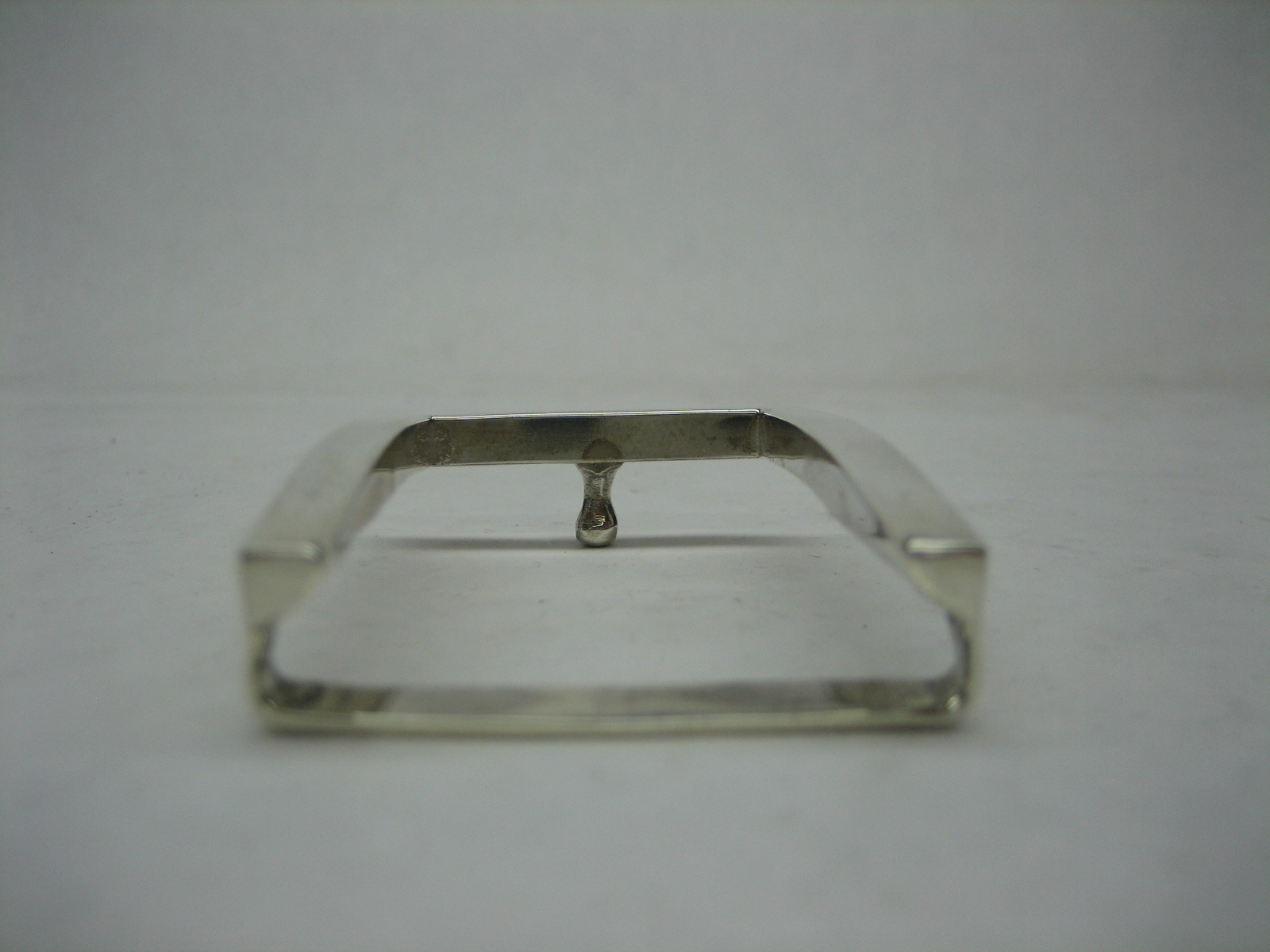 STERLING SILVER 925 SOLID LAILA BUCKLE.WITH GENUINE LIZARD 1.5&Prime; BELT MADE IN USA
