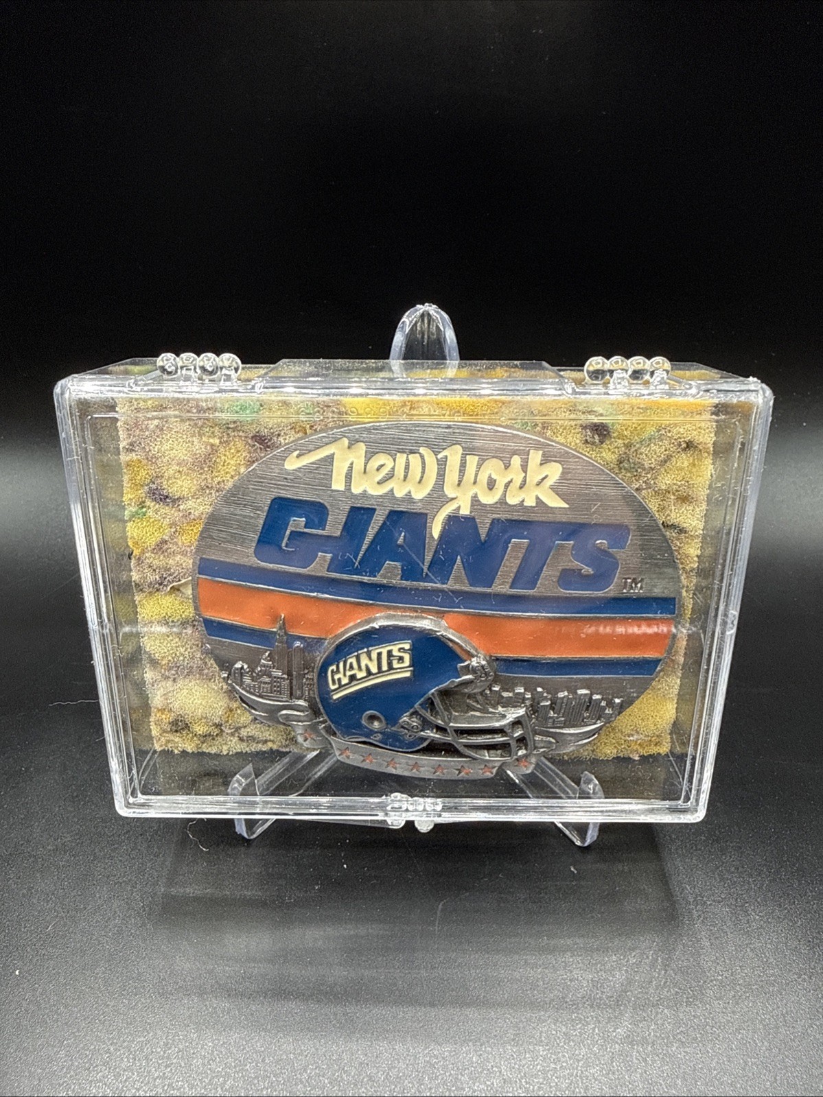 1992 Siskiyou Belt Buckle Co Limited Edition New York Giants Vintage Belt Buckle