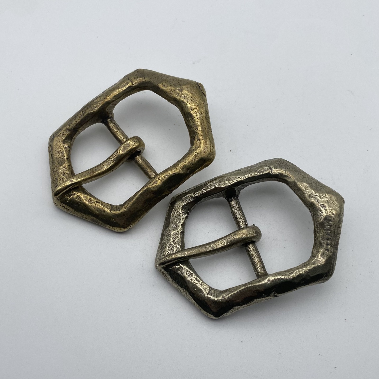 Antique Copper Casted Buckle,Retro Brass Plain Buckle