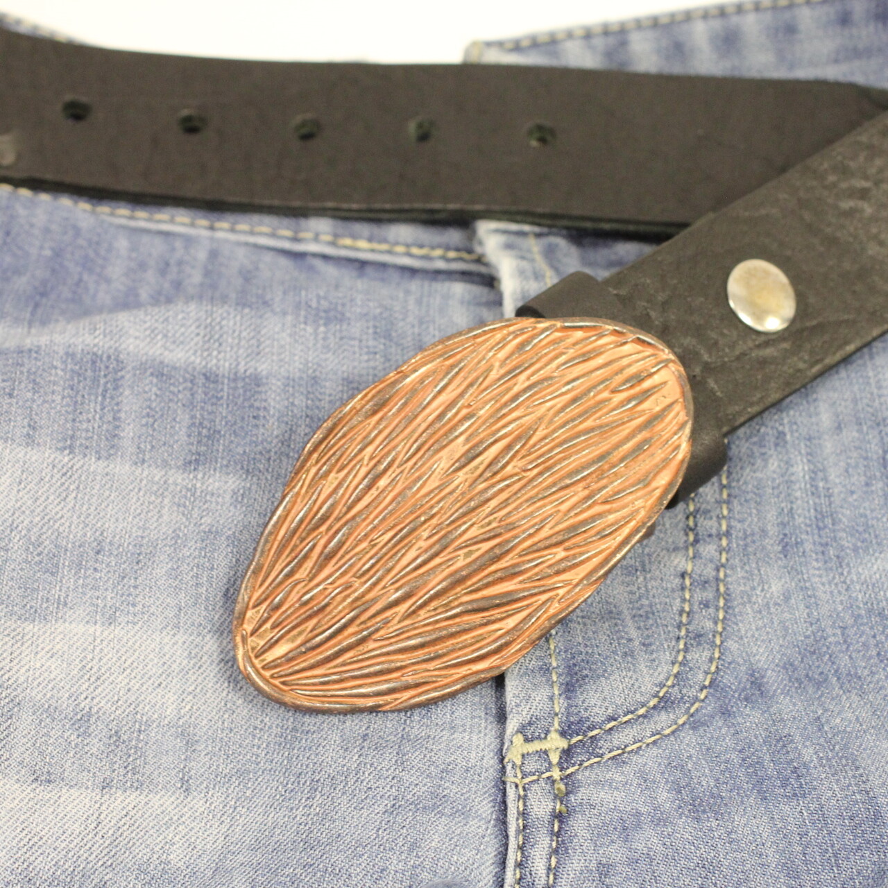 Belt buckle belt buckle for 4 cm removable belt buckle rustic copper