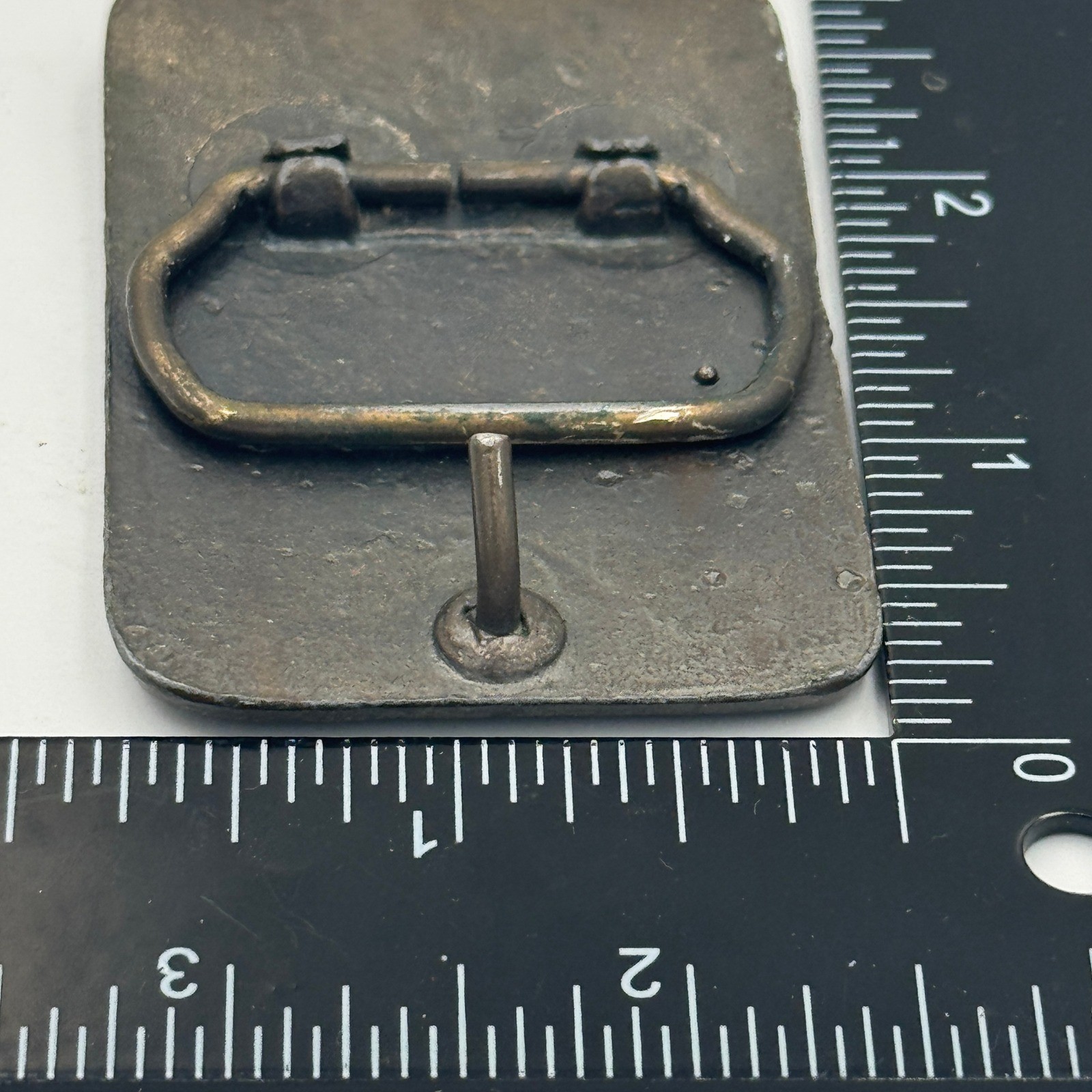 Winchester Repeating Arms Belt Buckle Vintage New Haven Rifle Brass Tone Metal