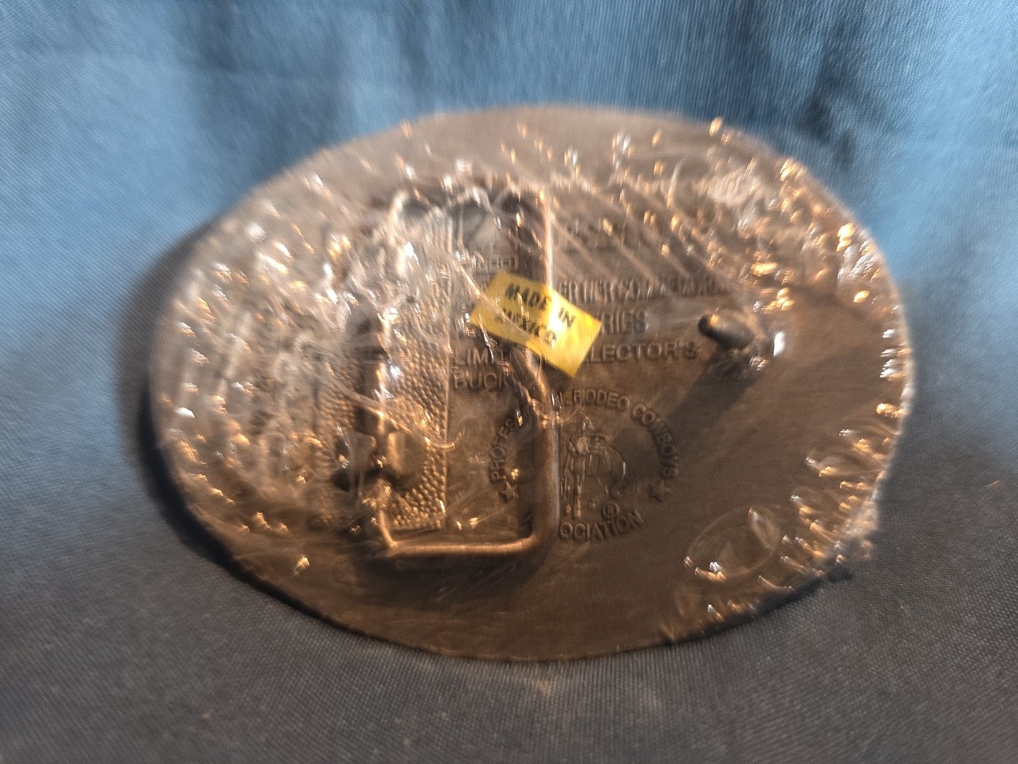 2002 Hesston National Finals Rodeo Belt Buckle -Youth