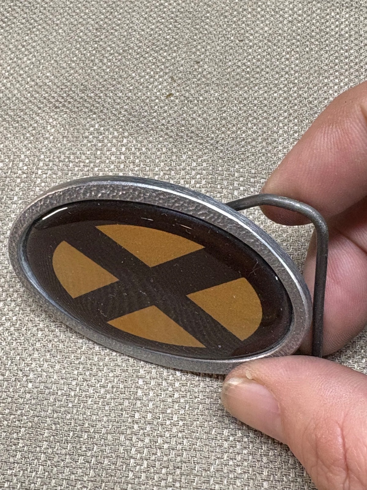 X Men Symbol Club Belt Buckle Collectible Concepts 2000 Buckle 2 1/2&Prime;
