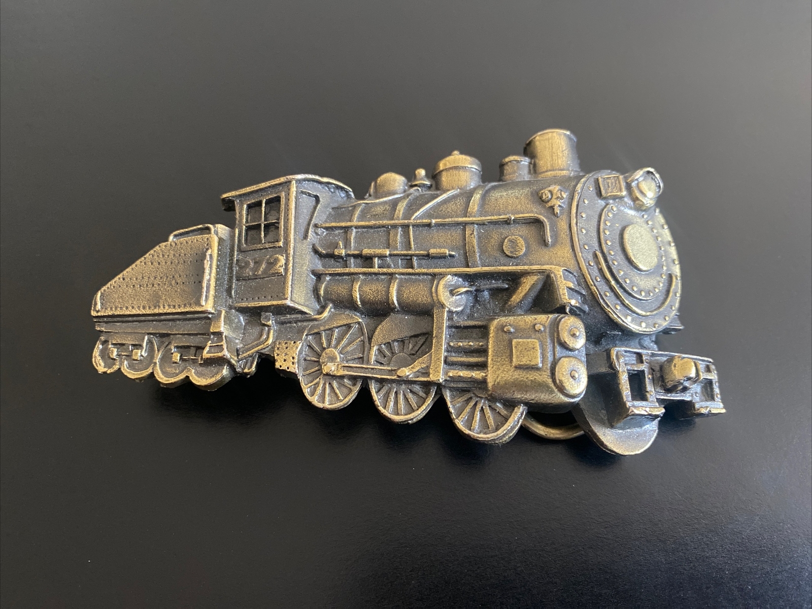 The Great American Chicago Buckle Co. Train Belt Buckle