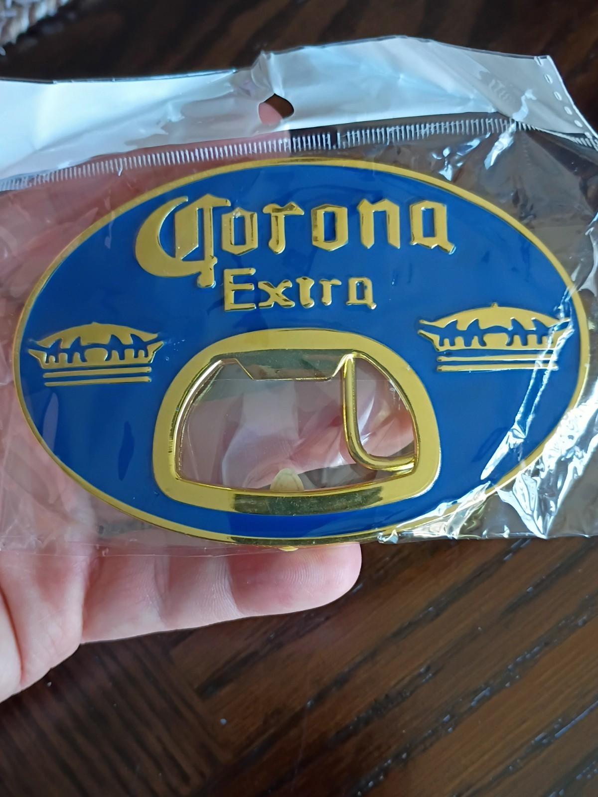Corona Belt Buckle With Bottle Opener – Blue or Red Brand New