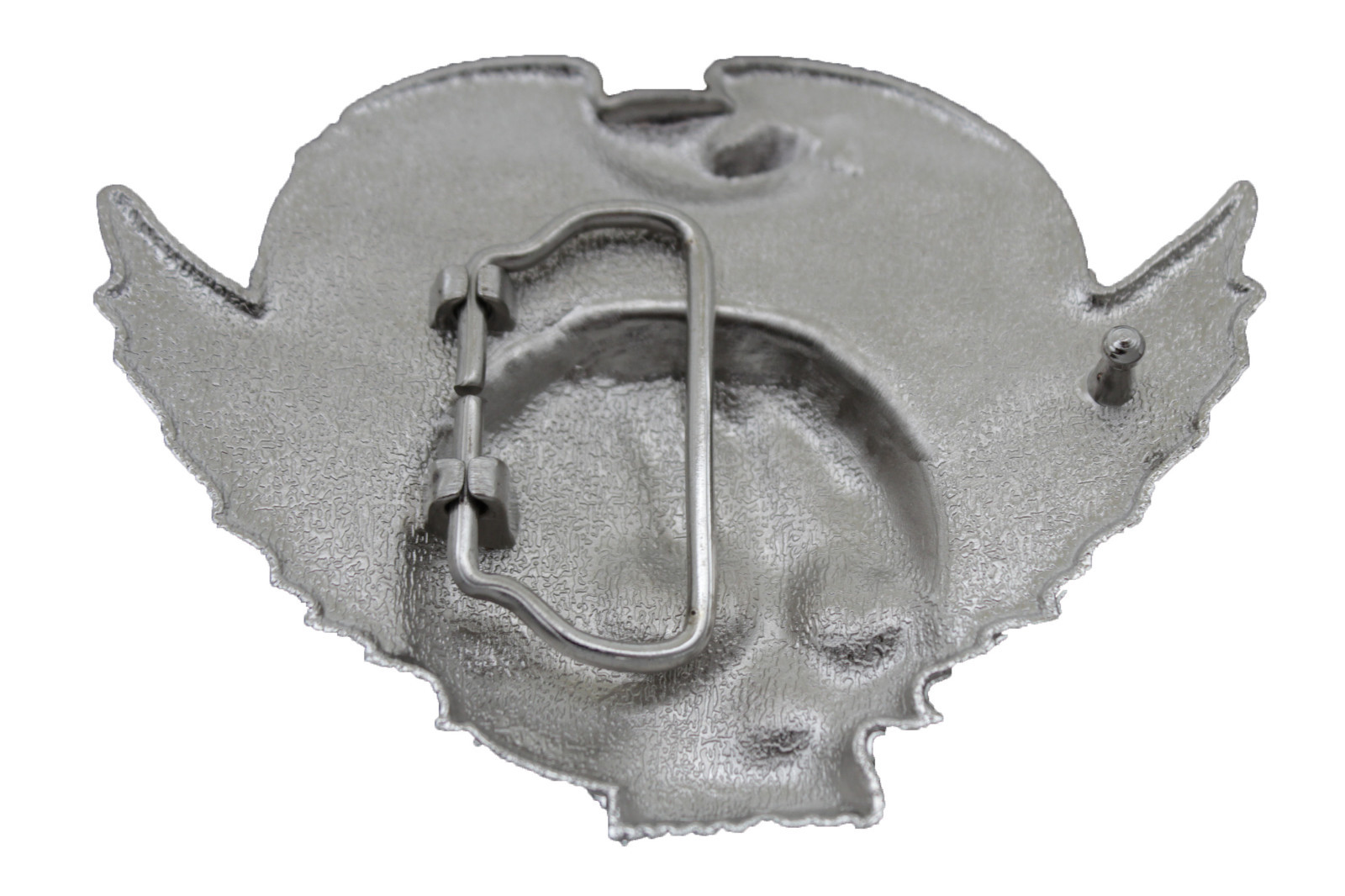 NEW Men Silver Belt Buckle Skull Wings Skeleton USA Army American Eagle Bloody
