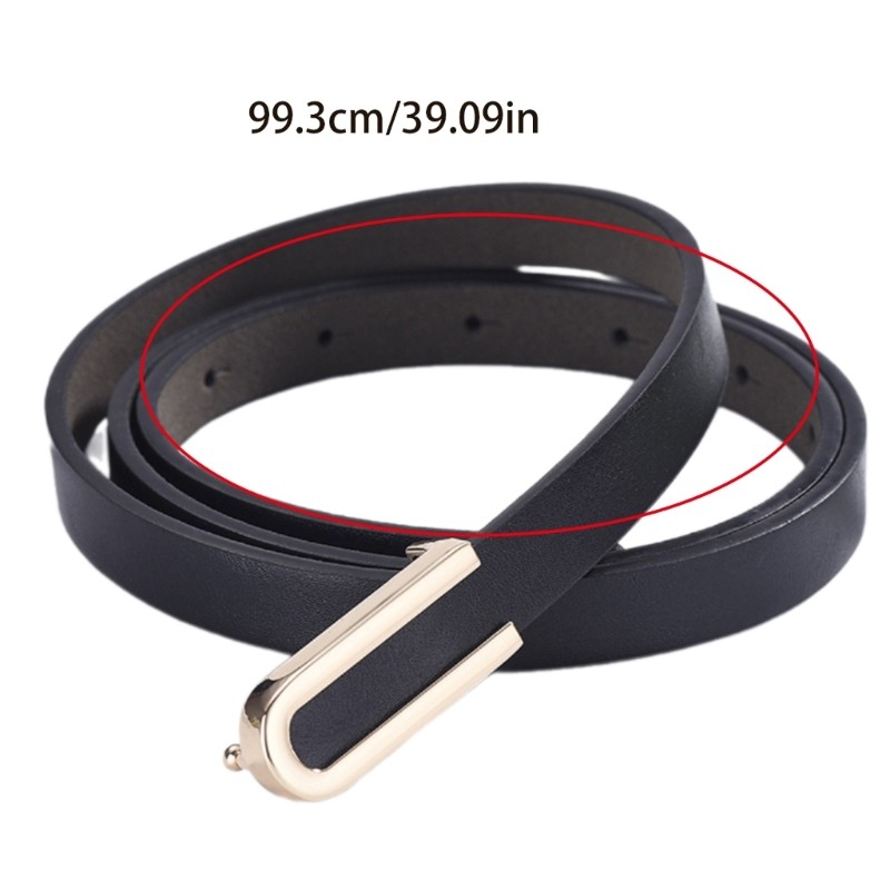 Versatile U Shape Metal Buckle Belt For Commuting And Social Event