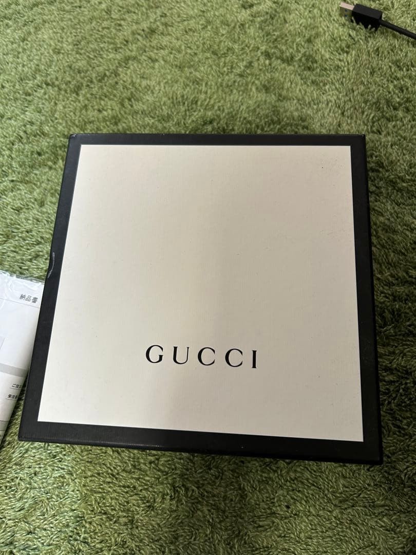 GUCCI Pre-Owned Double Logo Leather Belt 370543 Worn By Watashi Rakia