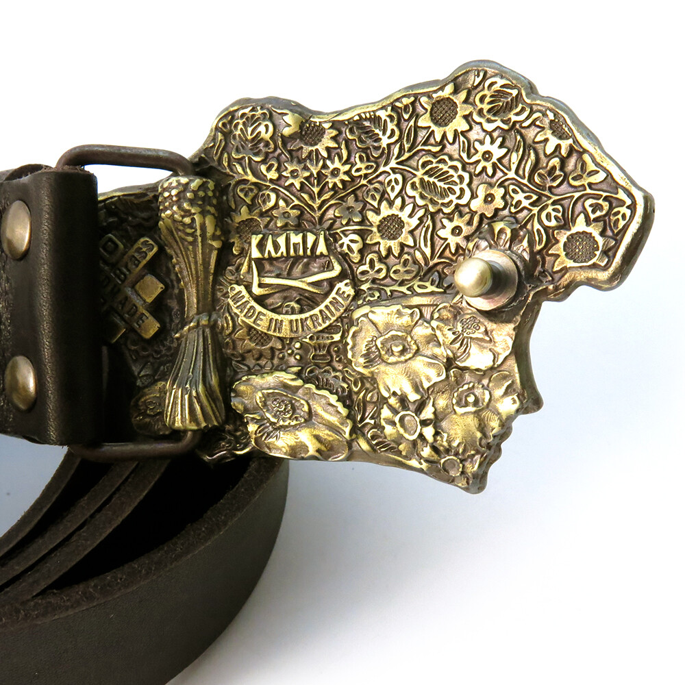Belt buckle Ukraine, Ukrainian belt buckle for 1.5 inches casual belt