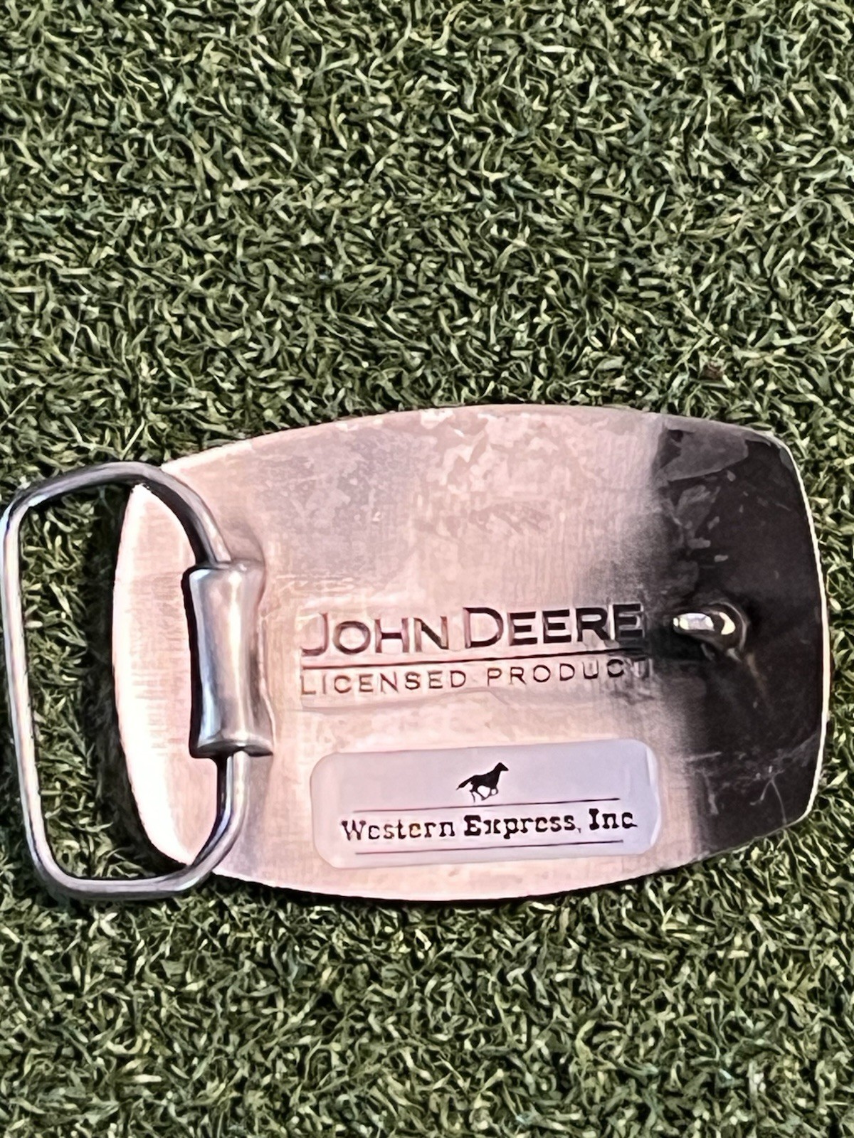 John Deere Enameled Belt Buckle Black/Green – Western Express Inc,