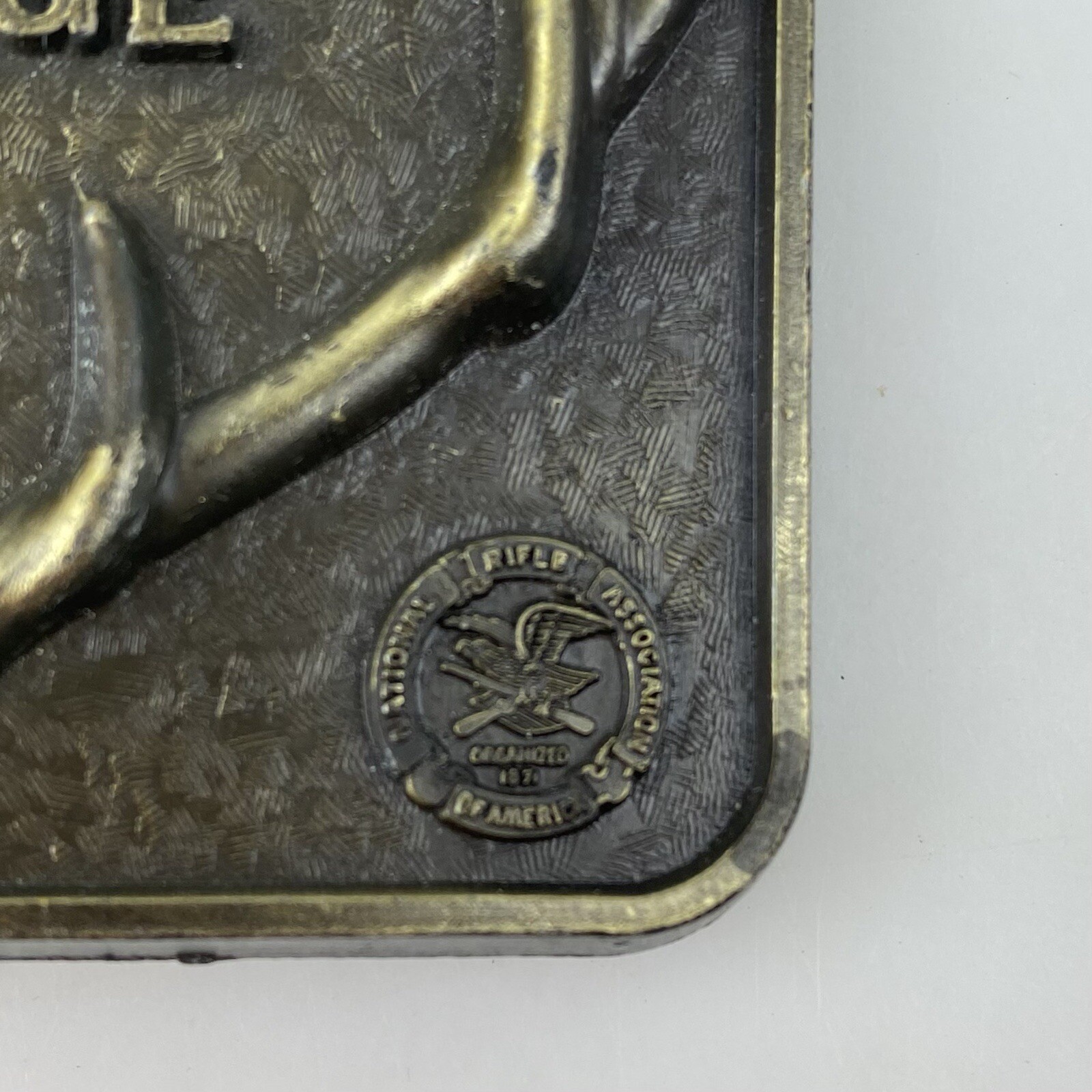 NEW NRA WHITTINGTON CENTER BELT BUCKLE Shooting Heritage Raton NM Hunting Deer