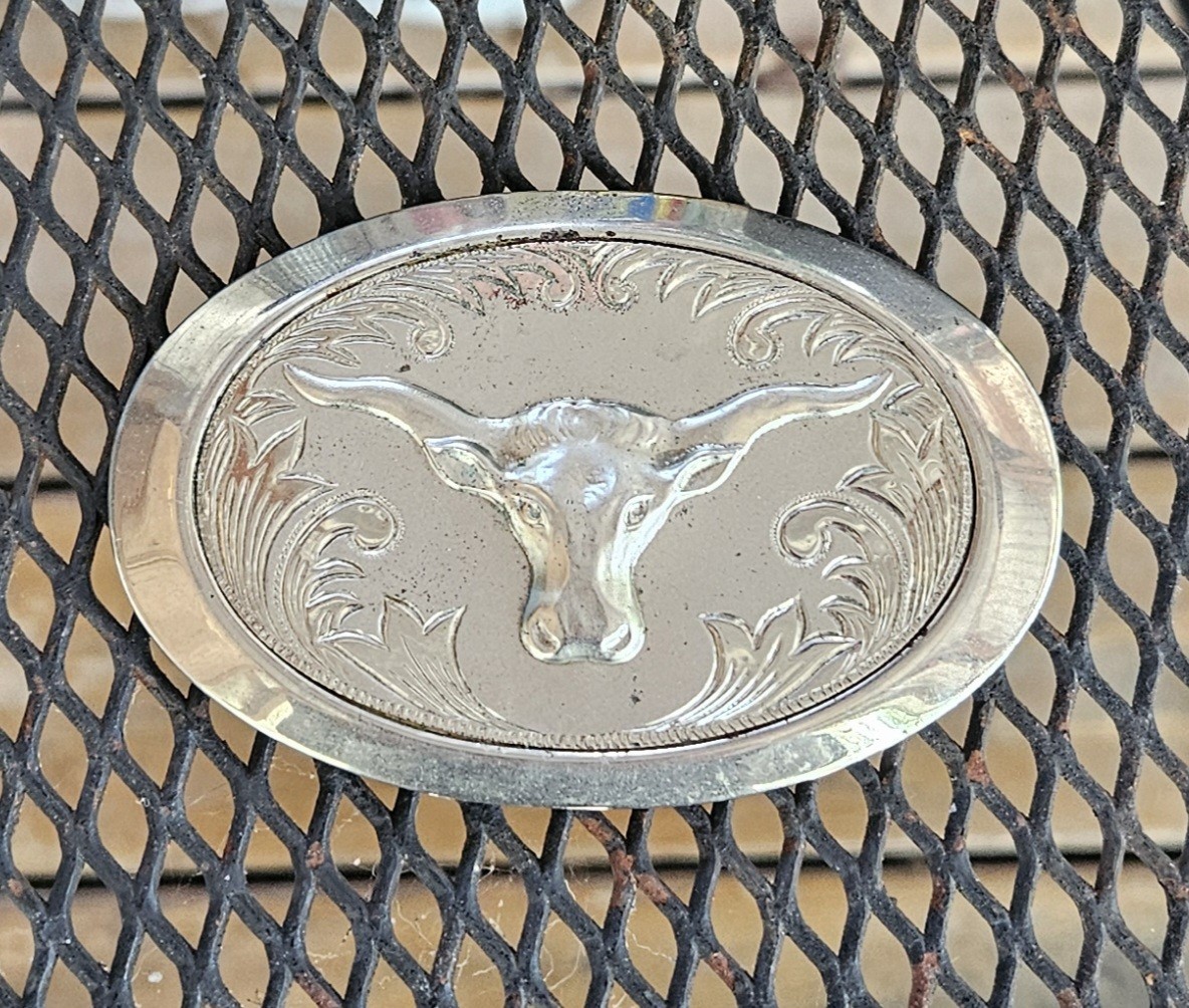 Longhorn Belt Buckle