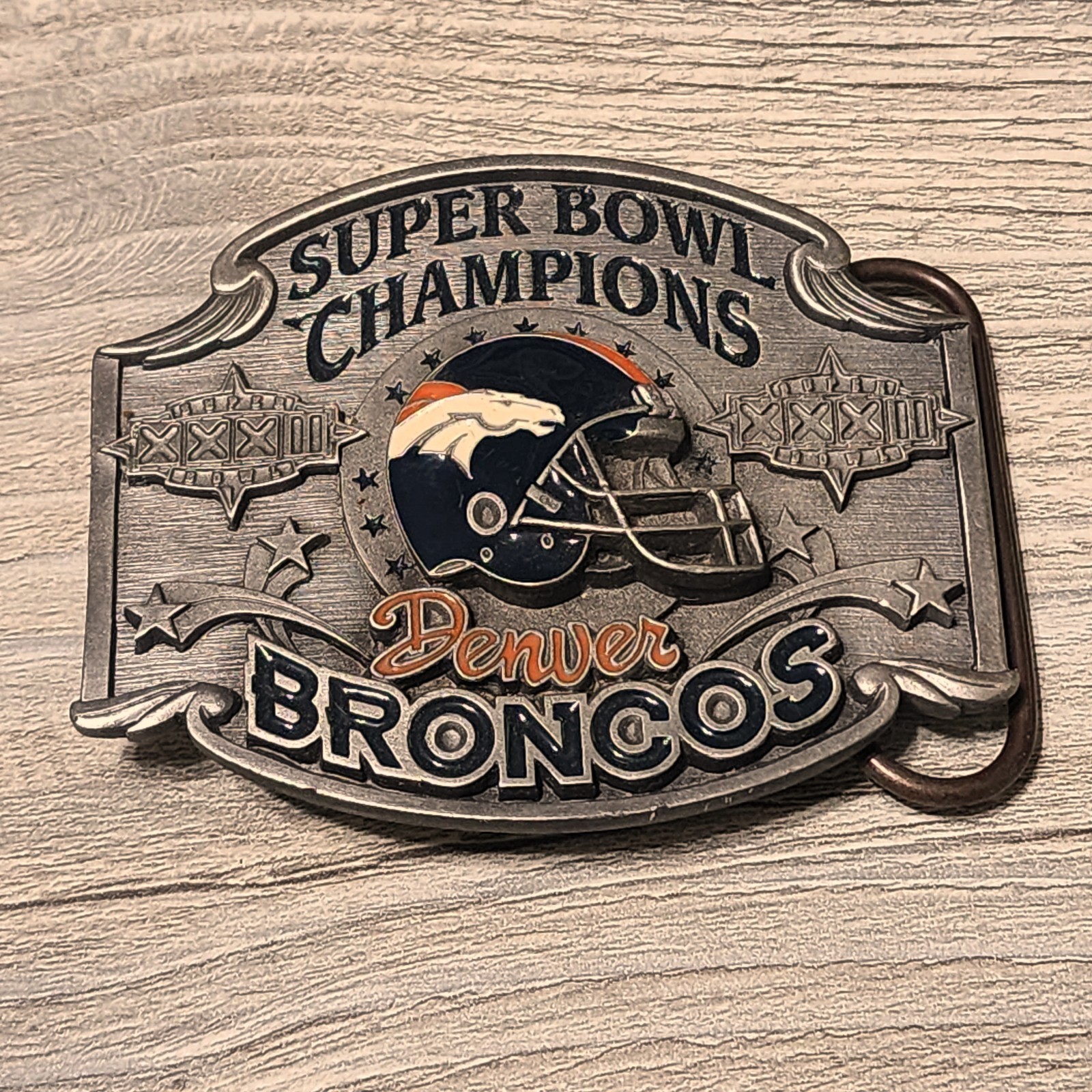 Choice – Vintage Belt Buckle – Ducks, Coors, Broncos, NRA, Remington, Eagle
