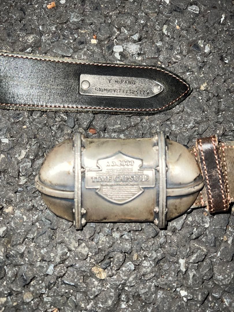 Harley-Davidson Japan Belt Buckle Limited to 2000 Time Capsule A.D.2000
