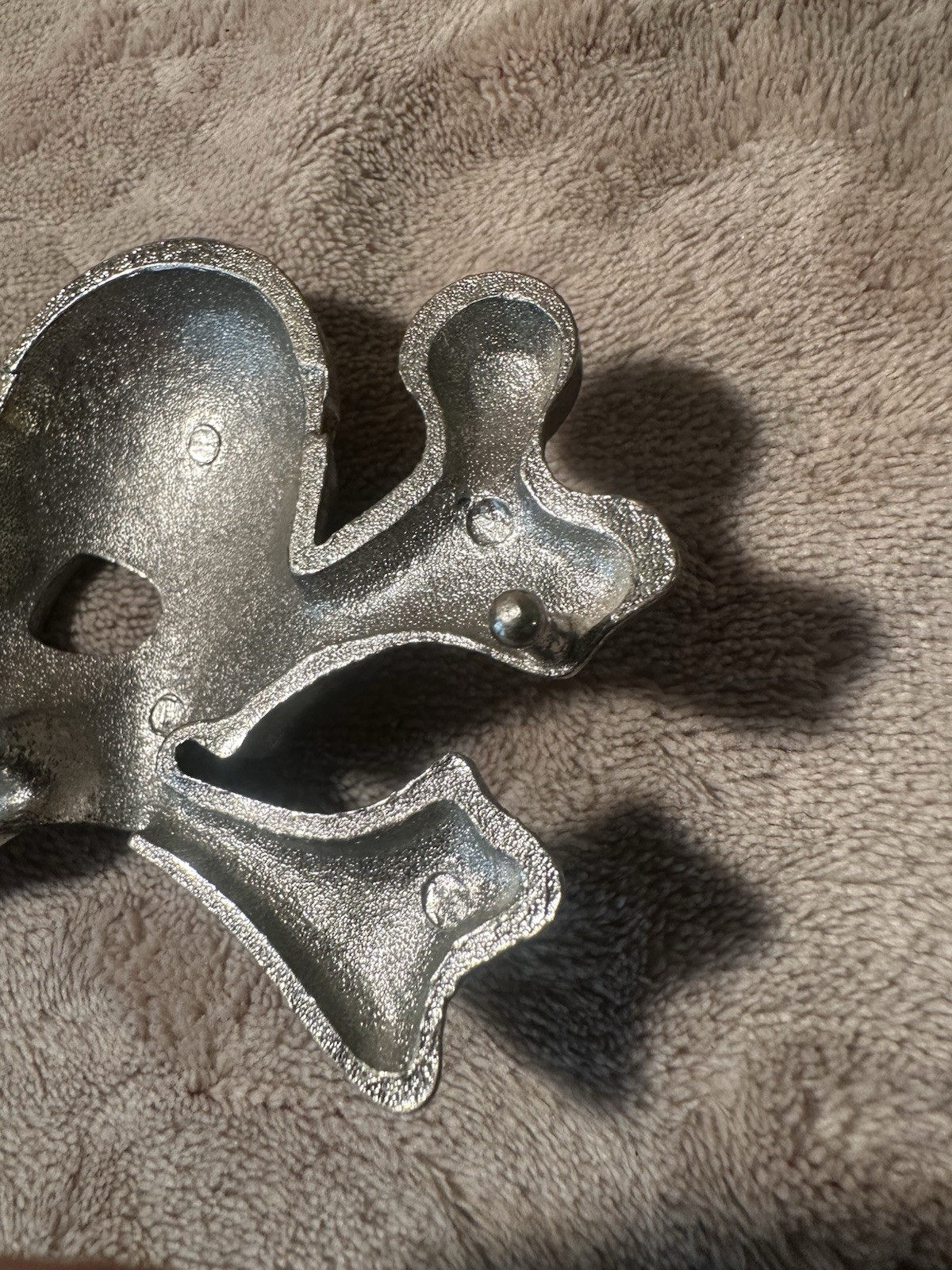 Men&rsquo;s Skull & Crossbones Western Metal Belt Buckle, Silver Tone, 1.5 in