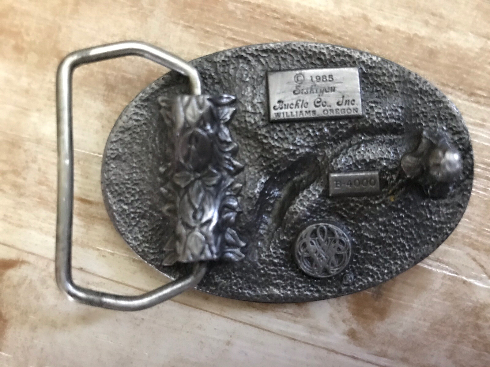 Vintage Siskiyou Buckle Co. Flying American Bald Eagle 1985 Patriotic American
