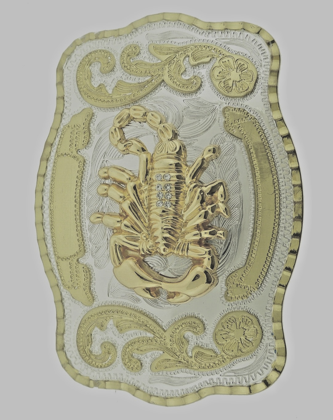 Scorpion Belt Buckles Vintage Men Gold Silver Metal Zodiac Western Cowboy Rodeo