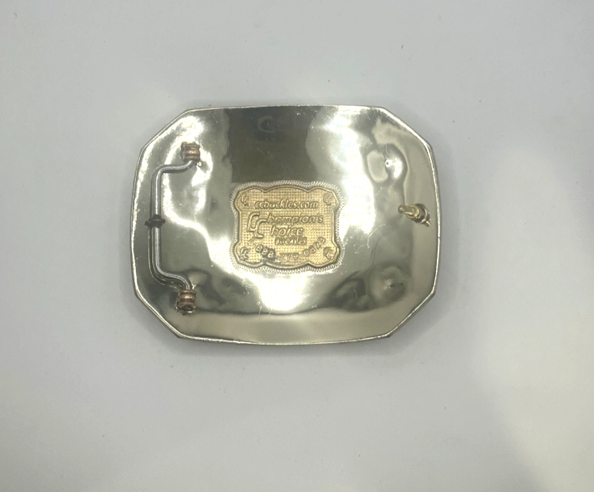 Western Trophy Belt Buckle American Flag