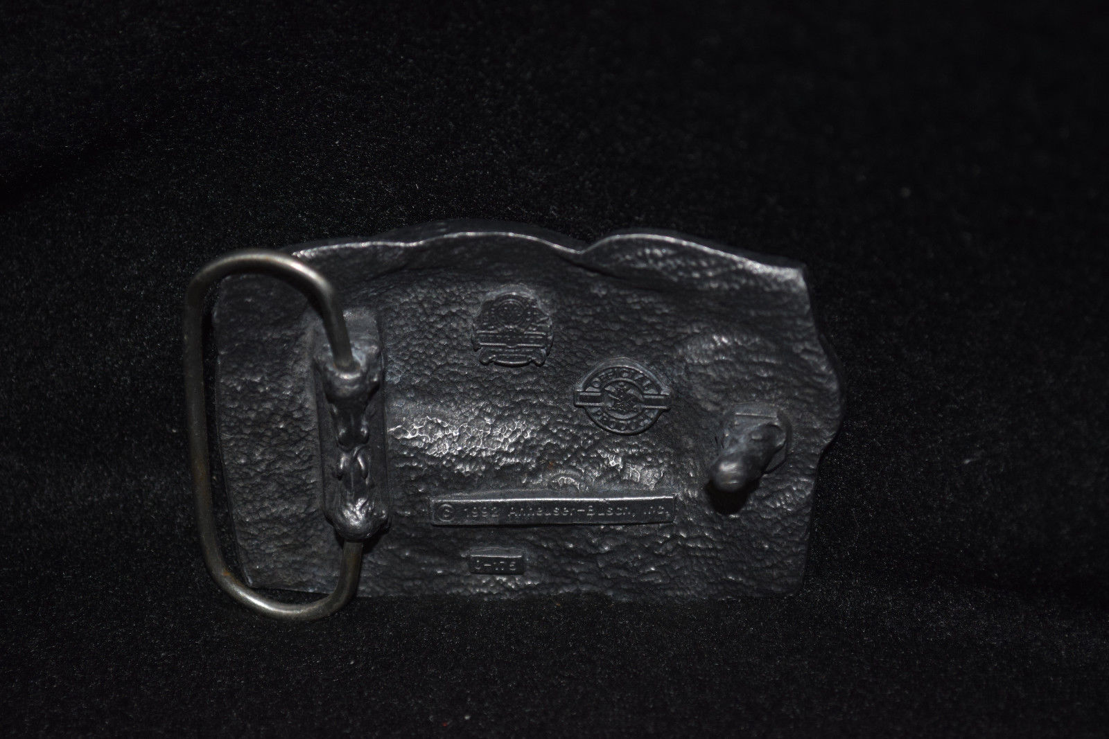 Bergamot Budweiser 1992 Anheuser Busch,Inc(D-175 Hand Made In USA Pewter)Buckle