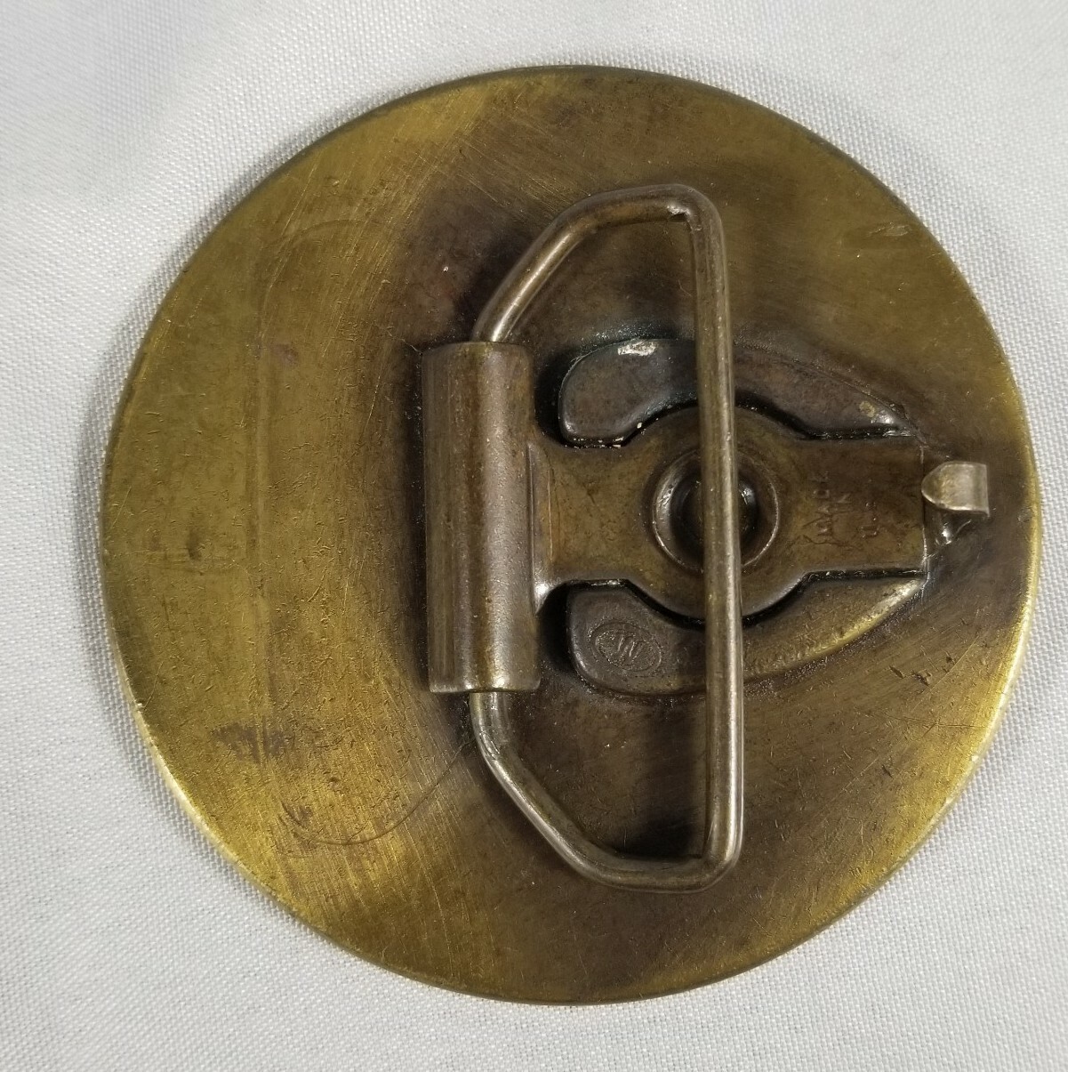 Bald Eagle Flying Into The Sunset Belt Buckle, Stars, Made In The U.S.A, Used