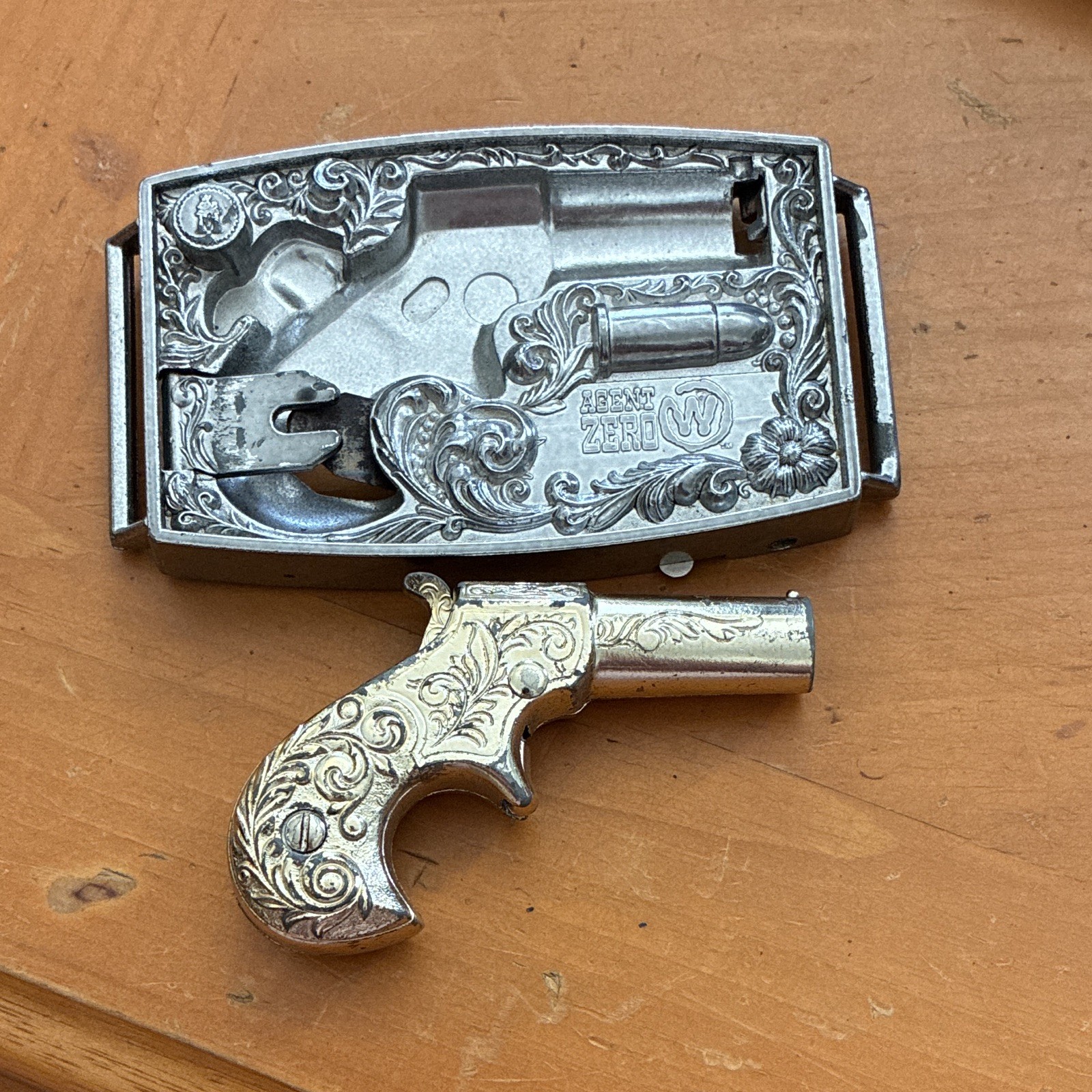 Agent Zero 1959 by Mattel Belt Buckle