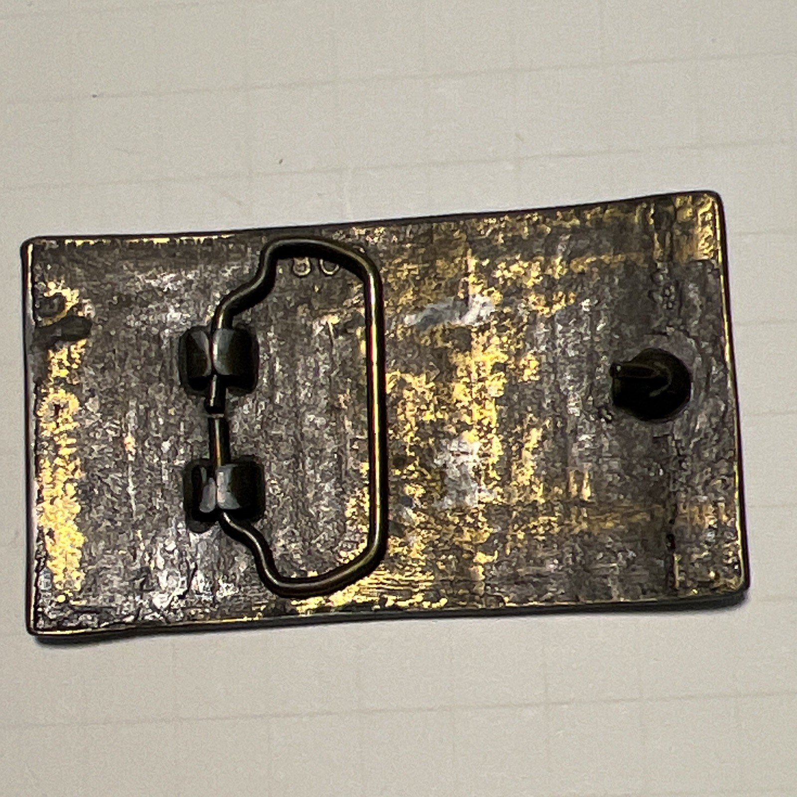 Winchester Men&rsquo;s Rectangular Western Belt Buckle Antique Finish 1.75&Prime; MPN 608