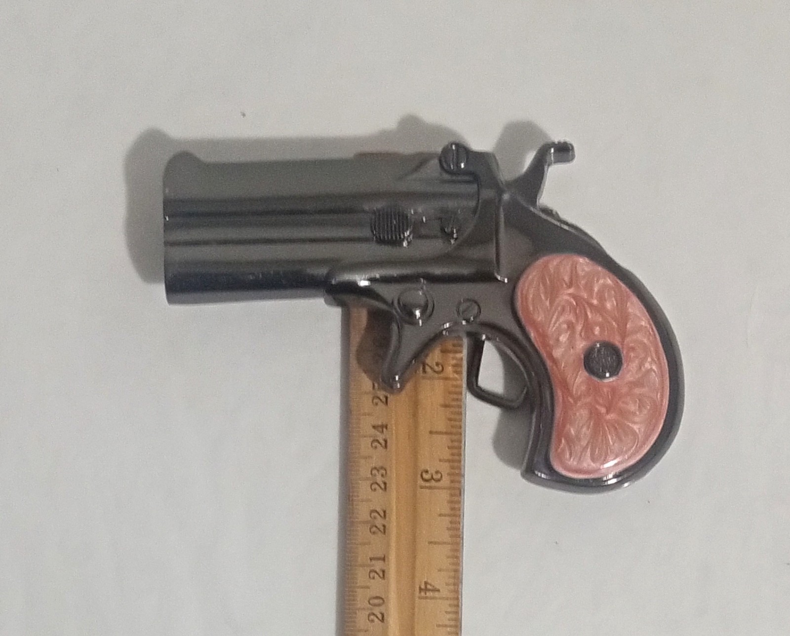 Vintage Derringer Pistol Metal Belt Buckle Free Shipping
