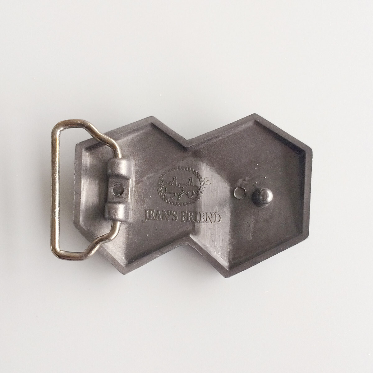 Black Enamel Dices Casino Gamble Vintage Belt Buckle Gurtelschnalle