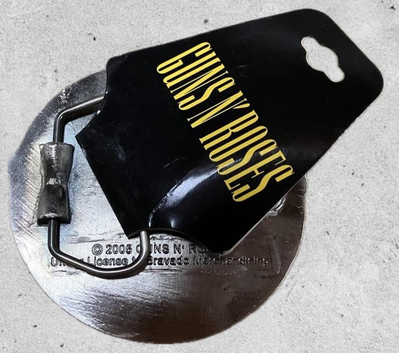 Officially Licensed Guns N&rsquo; Roses Logo Belt Buckle, 2005