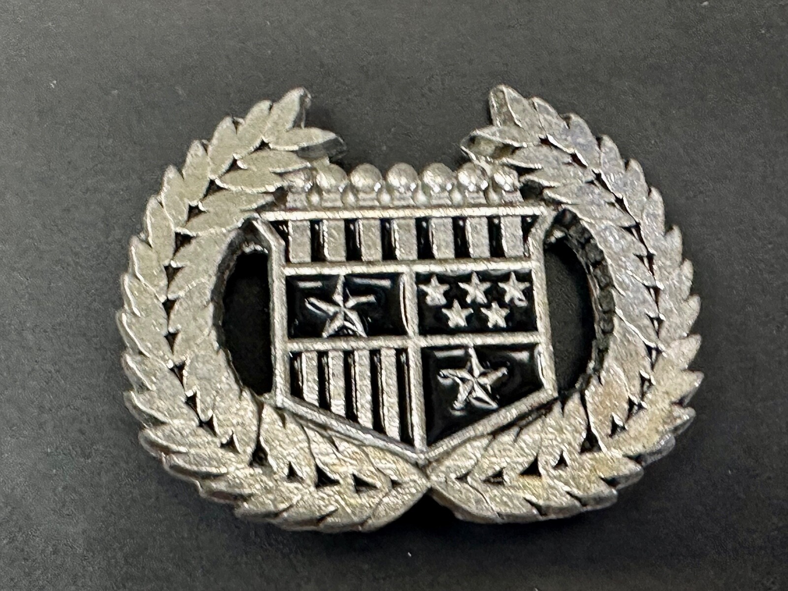 Vintage Cadillac Olive Branch Logo Cutout Belt Buckle By Mobtown 2002