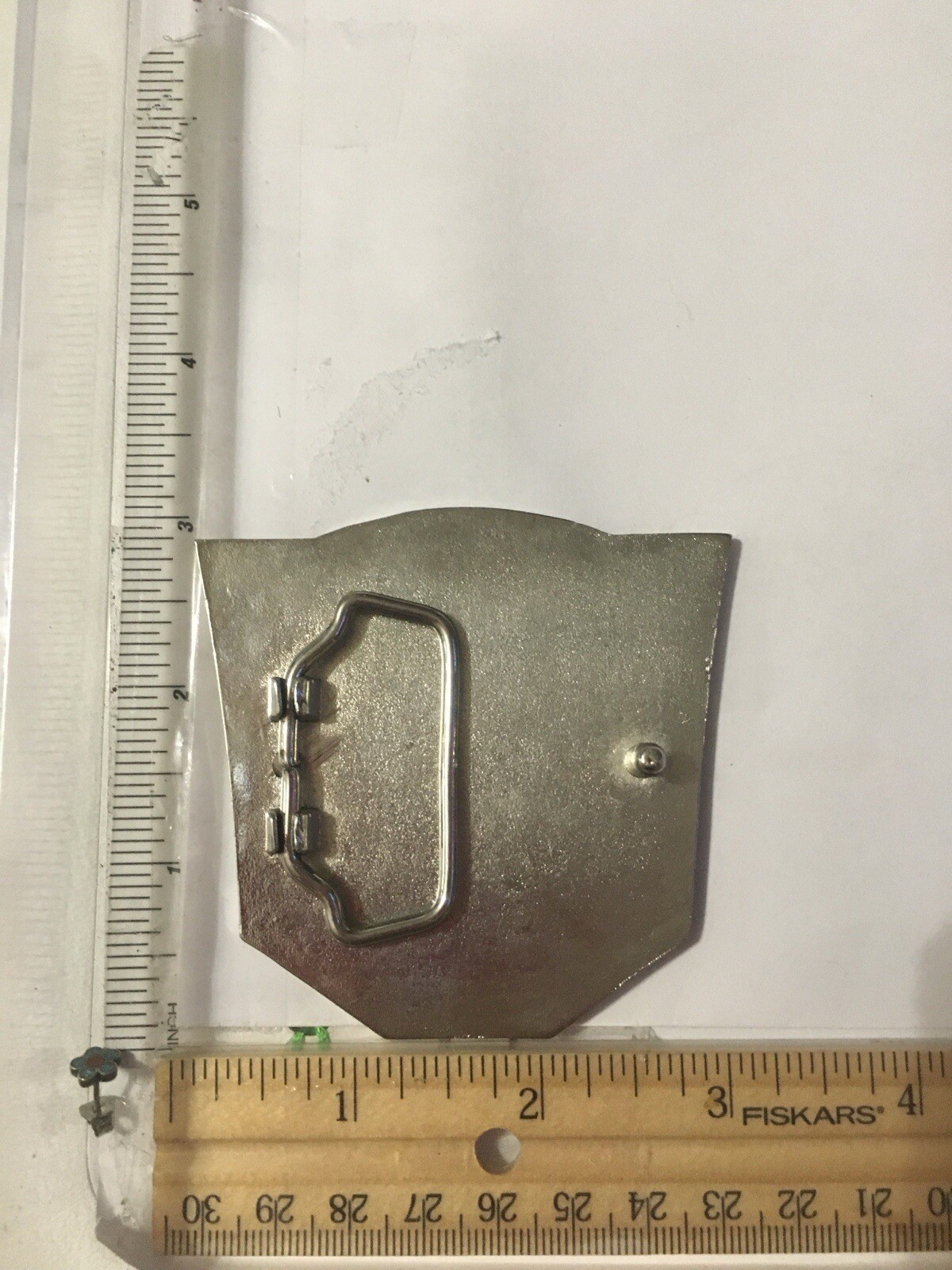 2008-2010 TRANSFORMERS METAL COLLECTIBLE BELT BUCKLE HASBRO Red Silver